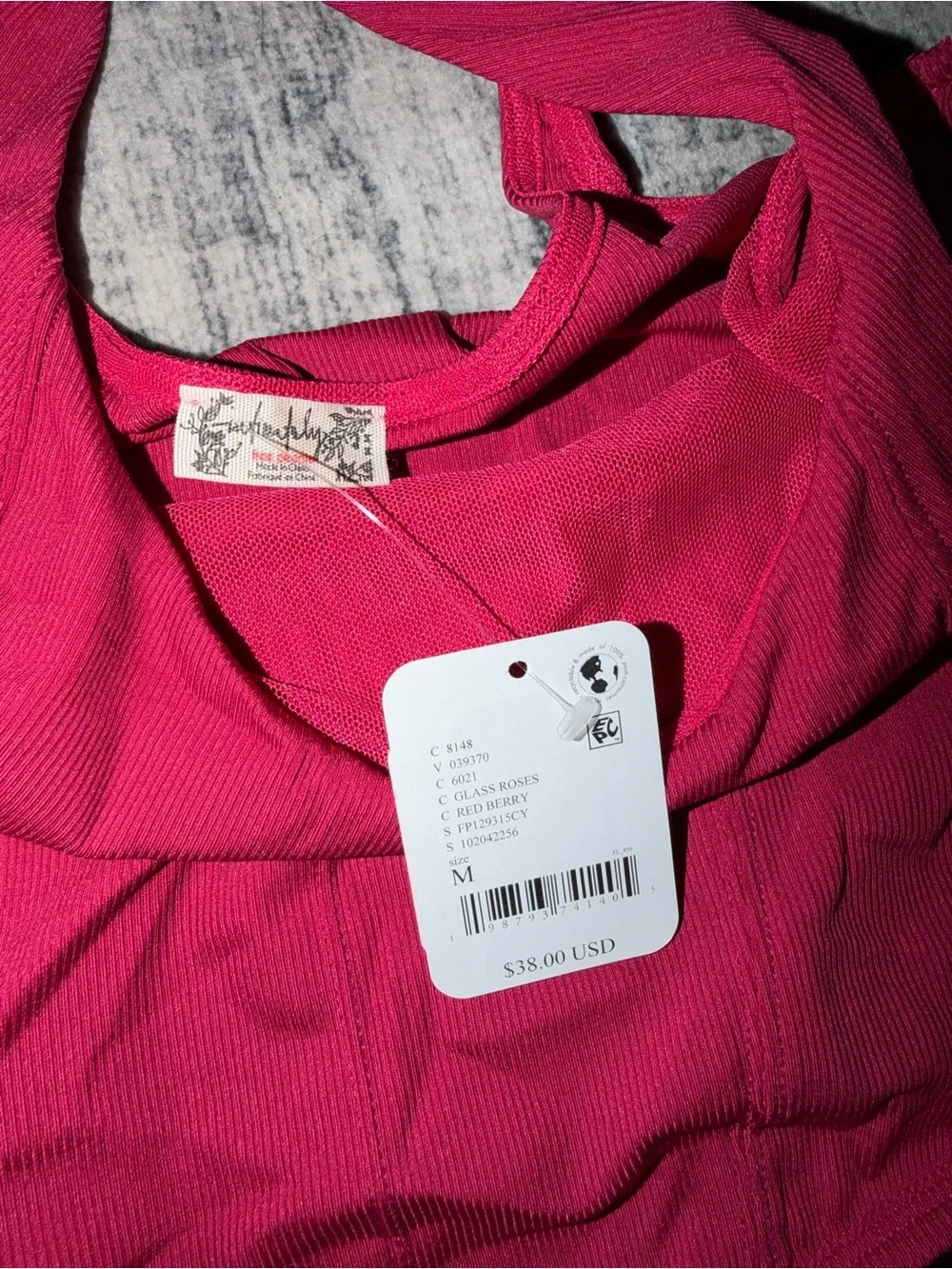 NWT Free People Intimately Corset Tank Top